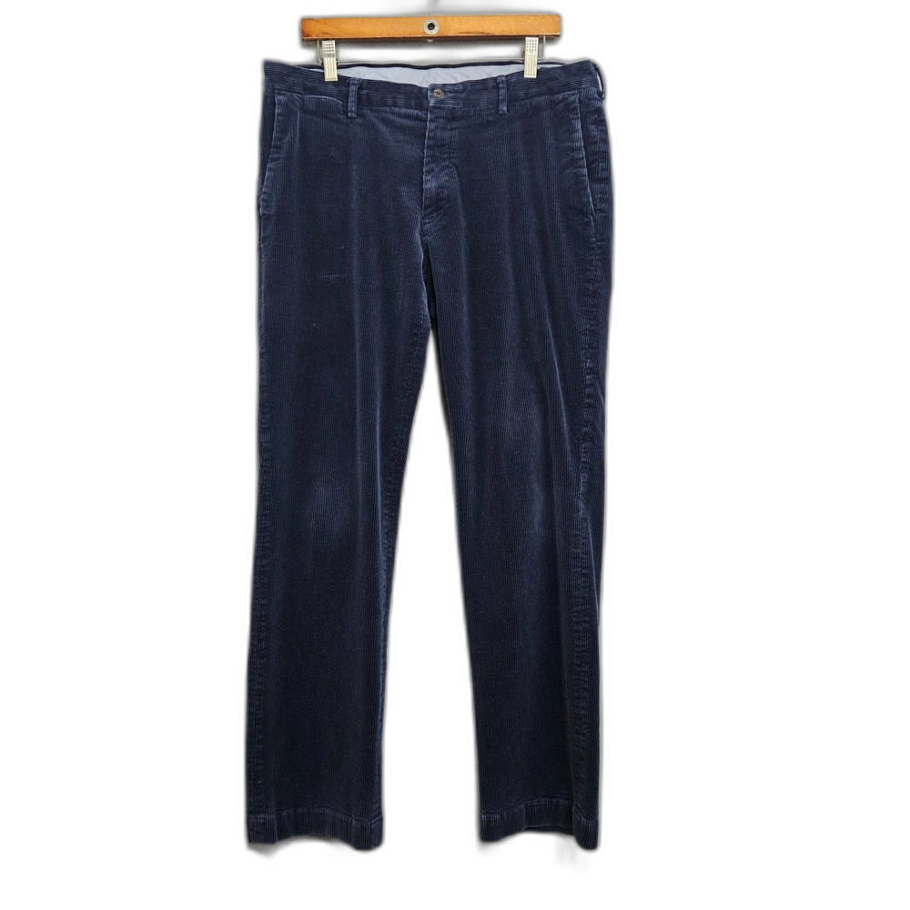 Polo Ralph Lauren Classic Corduory Navy Pant 36X30 Soft Grandpacore Flawed